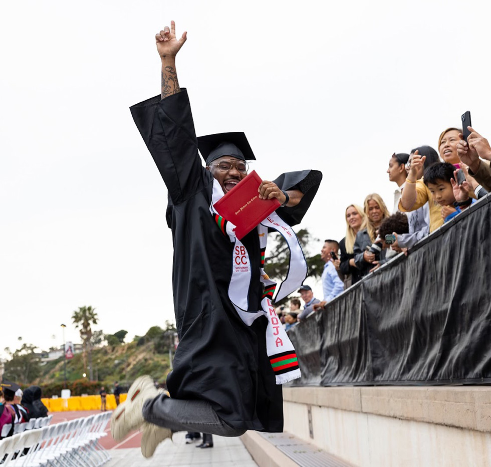 Graduating Umoja student