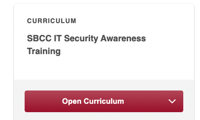 Open Curriculum Button