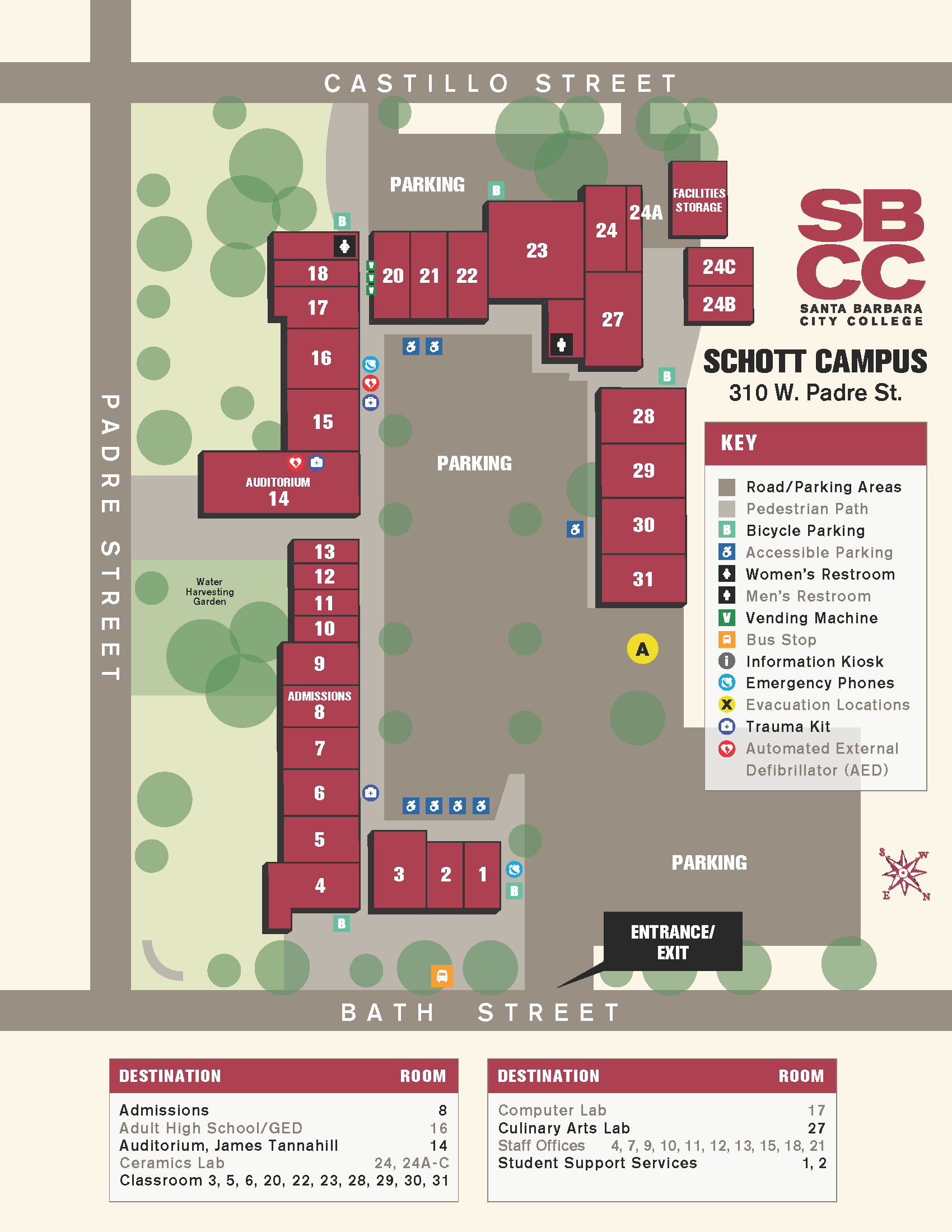 Schott Campus Map